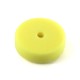 Круг полировочный 75мм средний желтый поролон на липучке RO Foam Pad Yellow SHINE SYSTEMS, арт. SS551